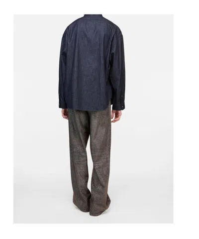 Acne Studios Belt Loop Jeans In Gray