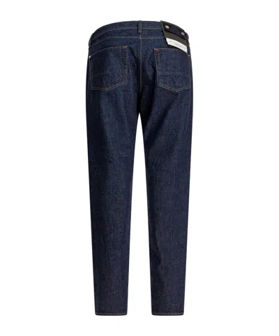 Stone Island Regular-straight-fit Five-pocket Jeans With Rinsed Finish In Blue