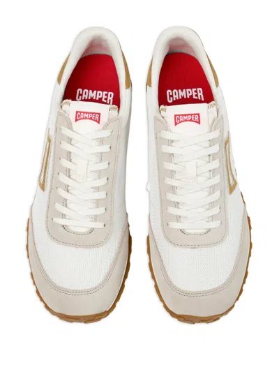 Camper Low-top Lace-up Patchwork Sneakers In Multi