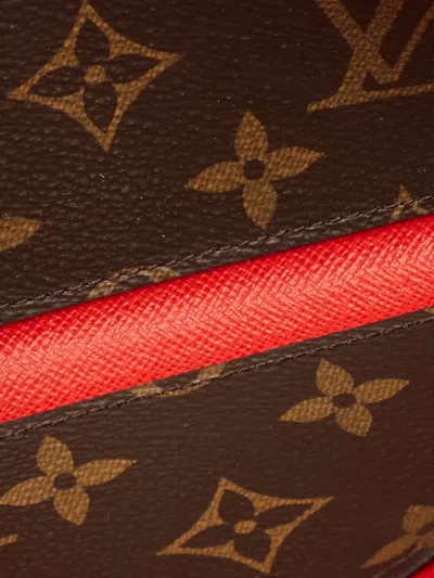 Pre-owned Louis Vuitton 2019 Patterned Wallet In Brown