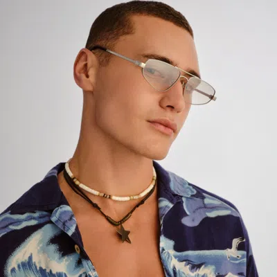 Le Specs Treasure In Silver