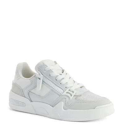 Giuseppe Zanotti Gz-ghost Zip Embellished Sneakers In Gray