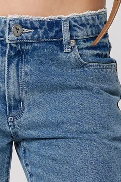 Abrand Jeans Us 99 Low Baggy Selena Lace Recycled