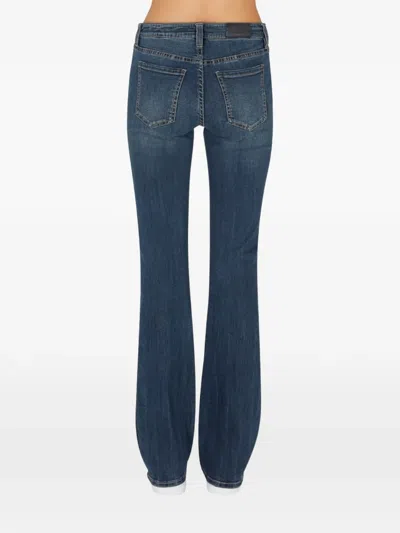 Armani Exchange Buttoned Jeans In Blue