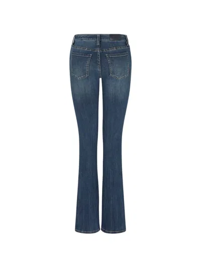 Armani Exchange Buttoned Jeans In Blue