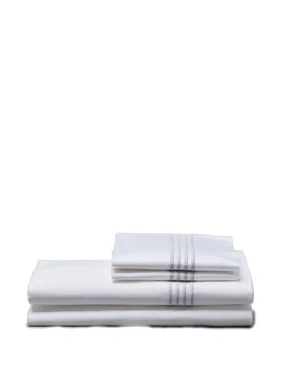 Thom Browne Stripe Bedding In White