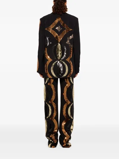 Pucci Collane Embroidered Blazer In Multi