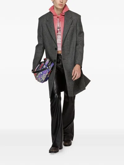 Acne Studios Wool Coat In Gray