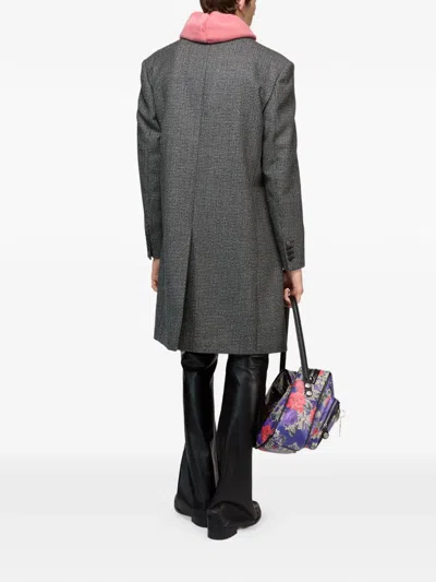 Acne Studios Wool Coat In Gray