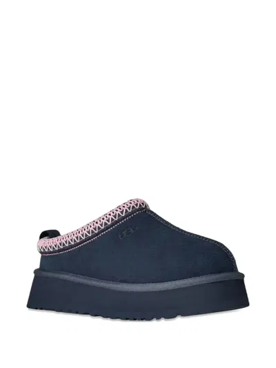 Ugg Platform Trim Mules In Blue