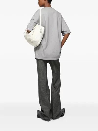 Acne Studios Short Sleeve T-shirt In Gray