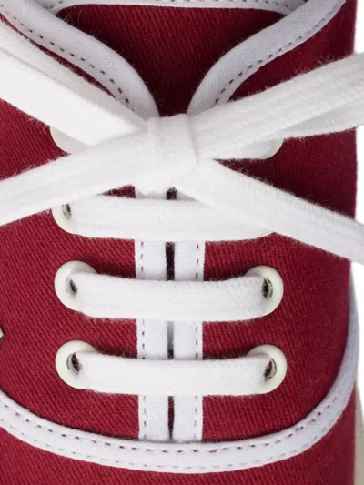 Prada Drill Low-top Sneakers In Brown