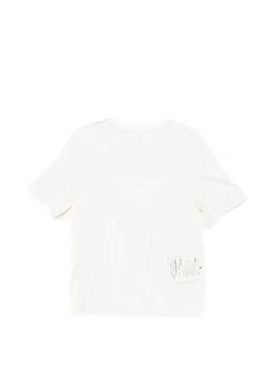 Patrizia Pepe Oversized Satin T-shirt In White