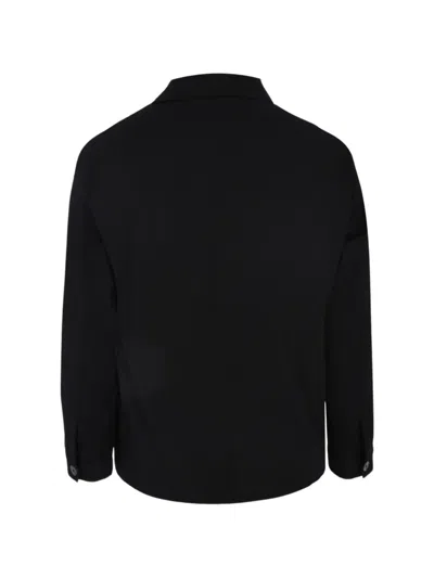 Tombolini Buttoned Overshirt In Black