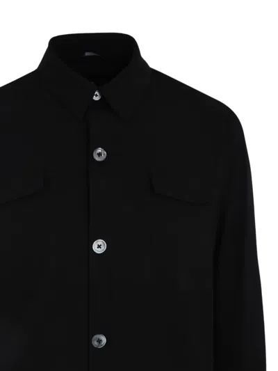 Tombolini Buttoned Overshirt In Black