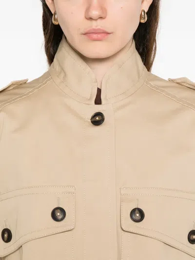 Zimmermann Rebellion Oversized Jacket In Neutral