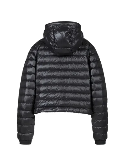 Aztech Mountain Hooded Down Jacket In Black