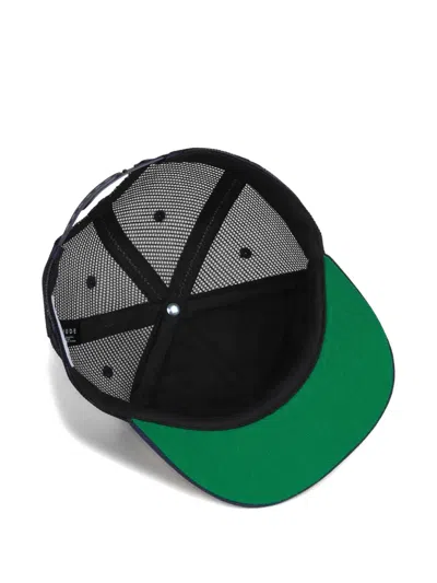 Rhude Usa Sailing Icon Trucker Hat In Blue