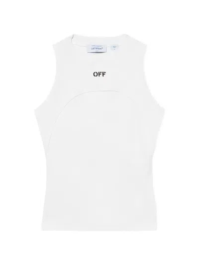 OFF STAMP 罗纹坦克背心