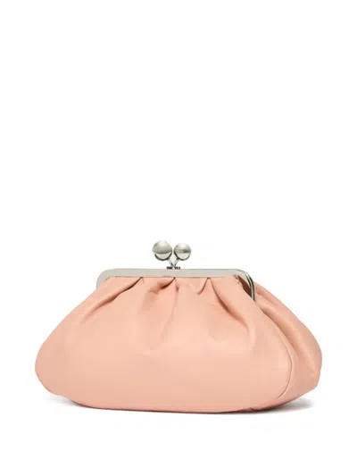 Weekend Max Mara Cubico Handbag Rose In Pink