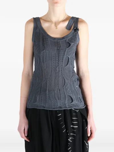 Y's Cable-knit Top In Multi