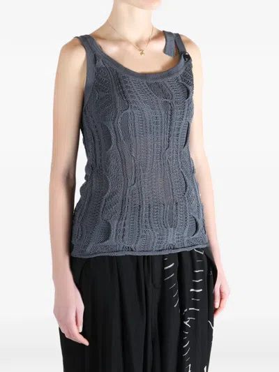 Y's Cable-knit Top In Multi