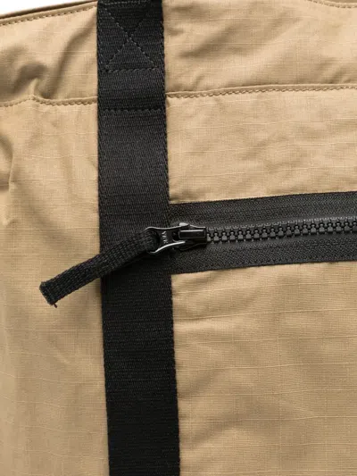 Stone Island Logo-patch Tote Bag In Pattern