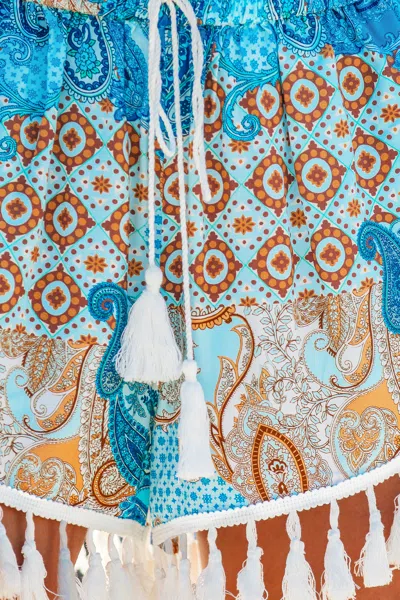 Cupshe Patch Perfect Patchwork Shorts In Multi