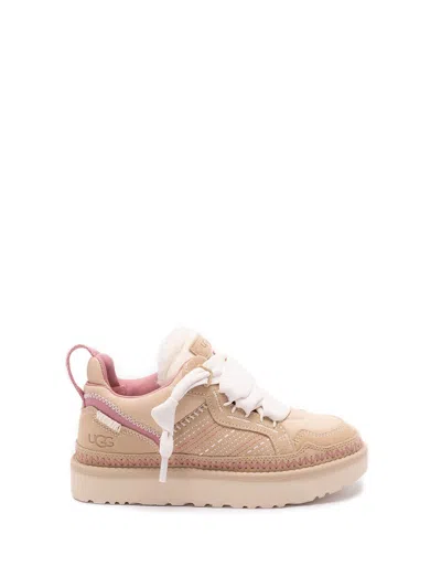 Ugg Sneakers Slip On Pull Tab Contrast Stitching In Blue