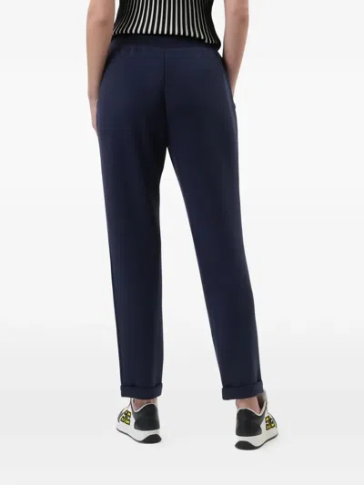 Liu •jo Drawstring Trousers In Blue