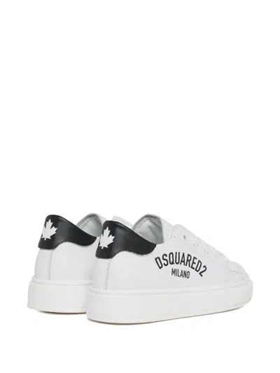 Dsquared2 Logo Sneakers In Multi