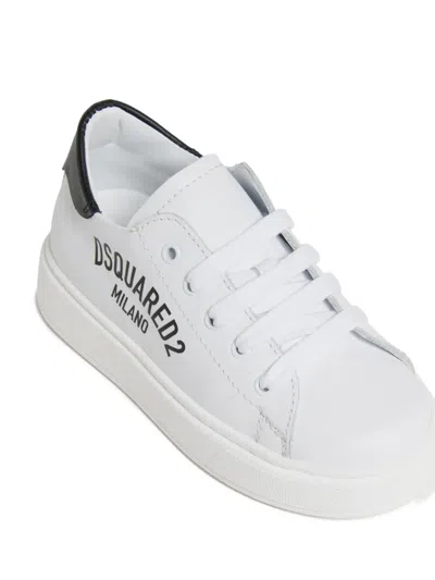 Dsquared2 Logo Sneakers In Multi