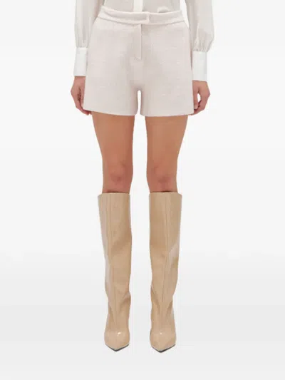 Blugirl Buttoned Shorts In White