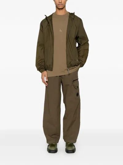 Roa Logo T-shirt In Brown