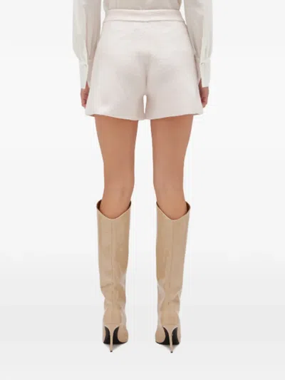 Blugirl Buttoned Shorts In White