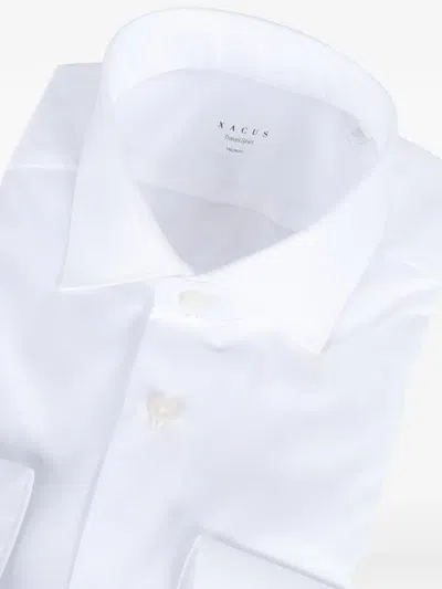 Xacus With Shirt With One Pocket In White