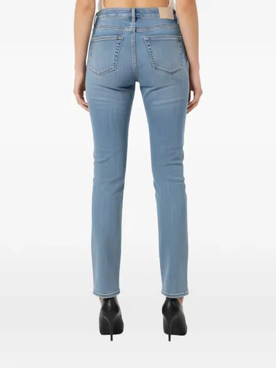 Liu •jo Button Jeans In Blue