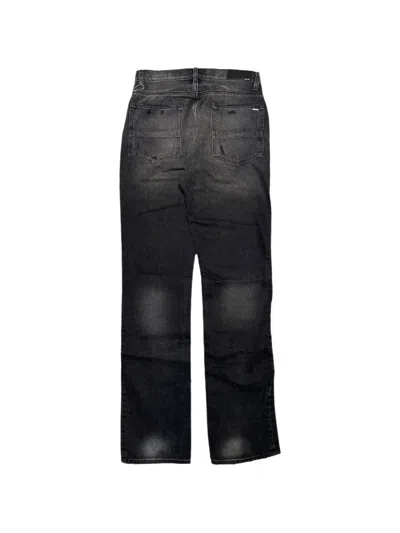 Amiri Loose Stack Jeans In Black