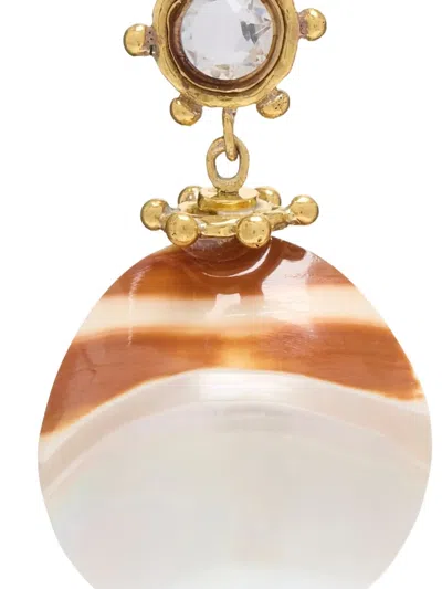 Ulla Johnson Crystal-embellished Drop Earrings In Multi