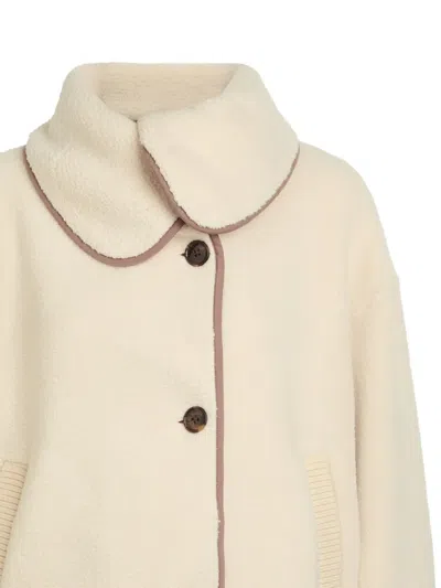 Varley Button Trim Jacket In Neutral