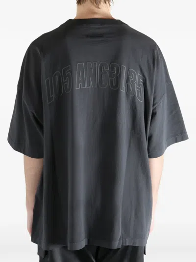 Essentials Embossed T-shirt In Gray