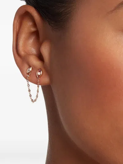 Shay Chain Stud Earring In Gold