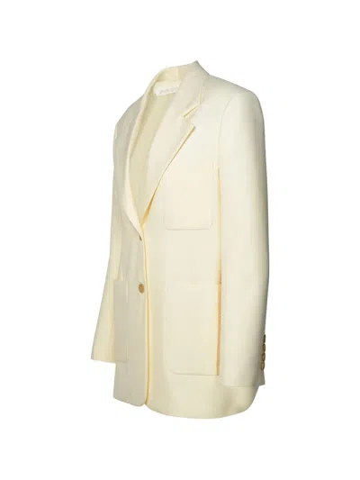 Palm Angels Pockets Blazer In Neutral