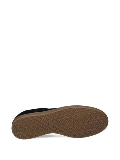 Msgm Logo-detail Leather Sneakers In Multi