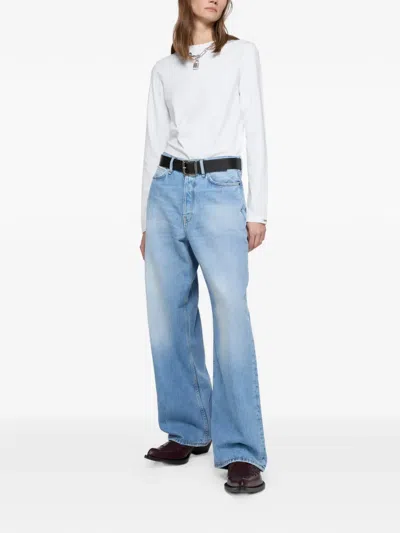 Acne Studios Long-sleeve Top In White