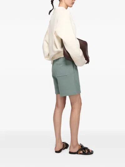 Acne Studios Logo-patch Shorts In Multi