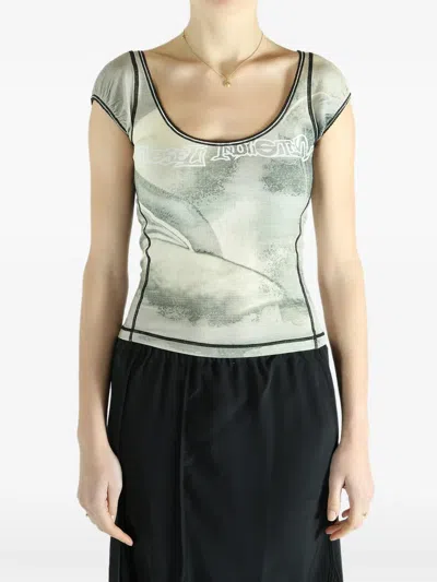 Diesel Graphic-print T-shirt In Multi