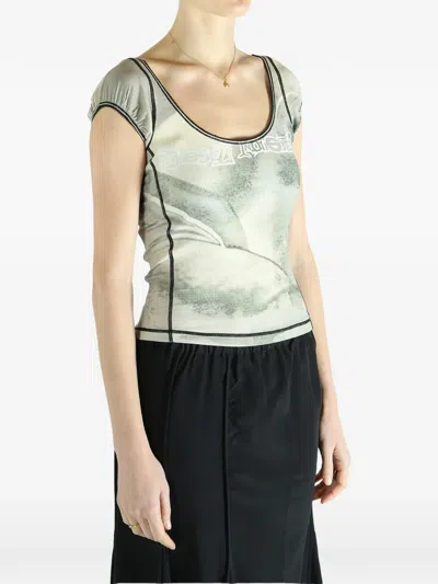 Diesel Graphic-print T-shirt In Multi