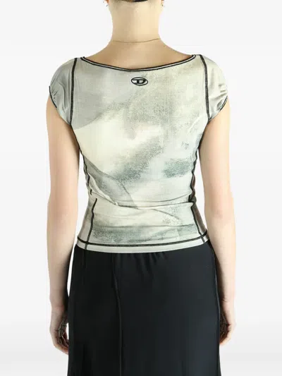 Diesel Graphic-print T-shirt In Multi
