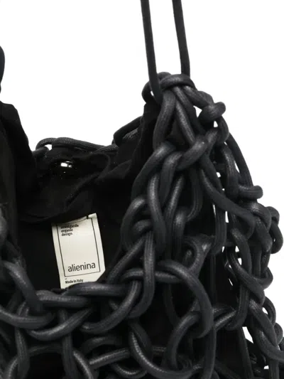 Alienina Chain-link Strap Shoulder Bag In Pattern